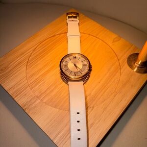 Swarovski Gold and White Women's Watch